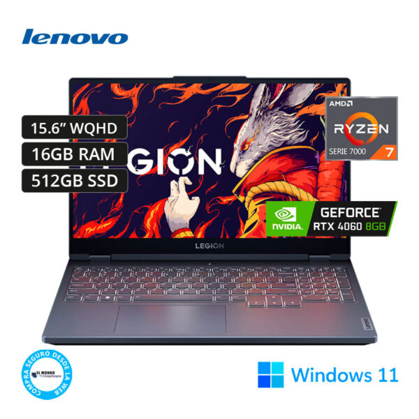 PORTÁTIL LENOVO LEGIÓN 5 15ARP8 (83EF0002US)