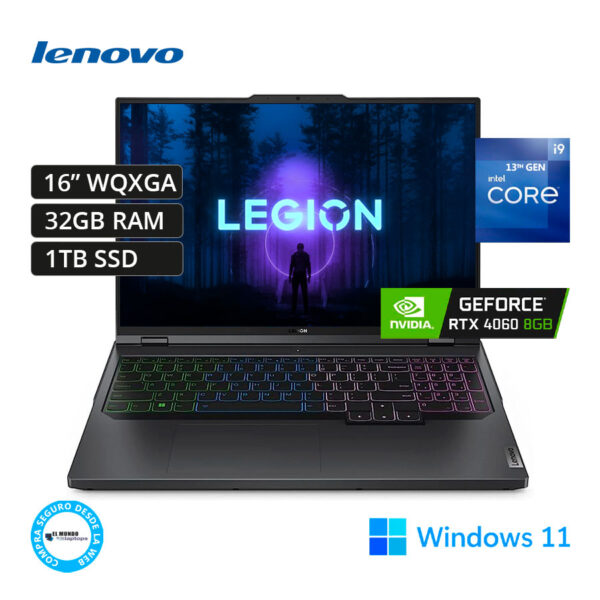 PORTÁTIL Lenovo Legión Pro 5 16IRX8 (82WK00M7US)